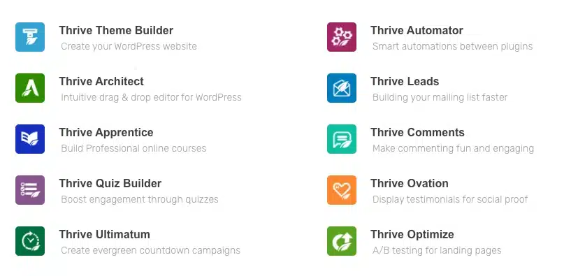 Thrive Suite Plugins