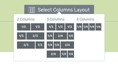 Floating Bar Columns Element