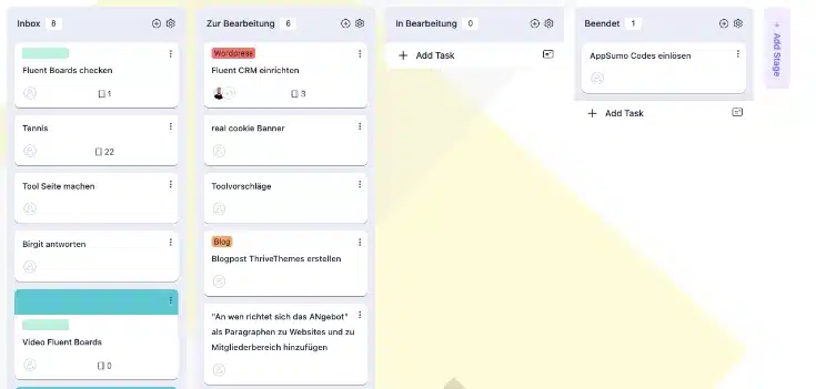 Fluent Boards Kanban