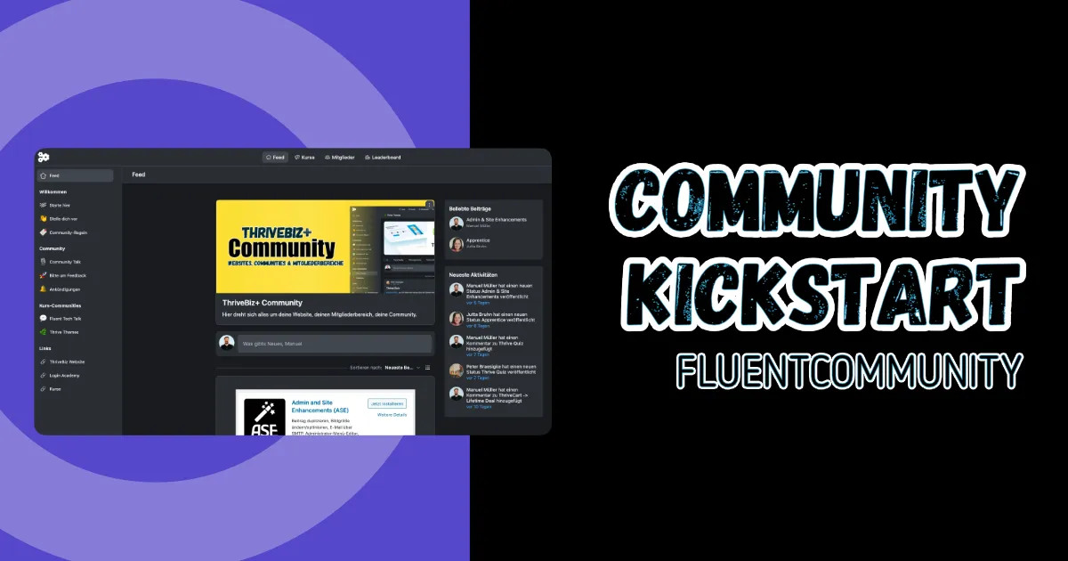 Community Kickstart