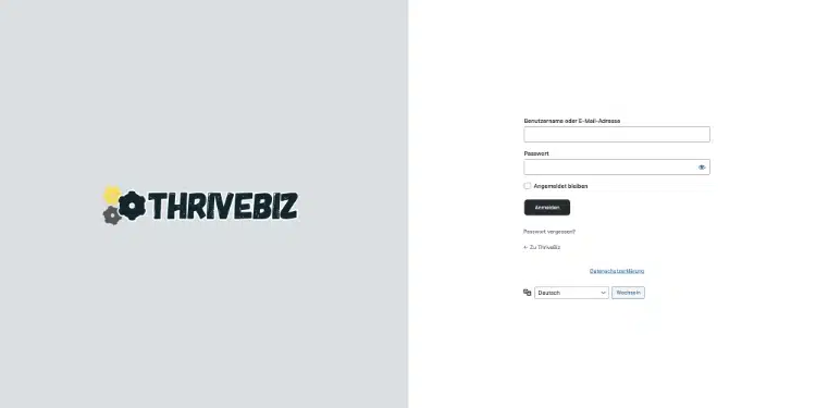 FluentAuth Login-Vorlage